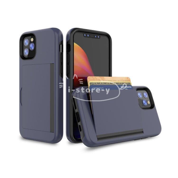Iphone11ケース背面カード収納iphoneケースカード収納スマホケースicカード背面収納カード収納ケース定期入れ耐衝撃 Ls Sn あいストアヤフーショッピング店 通販 Yahoo ショッピング