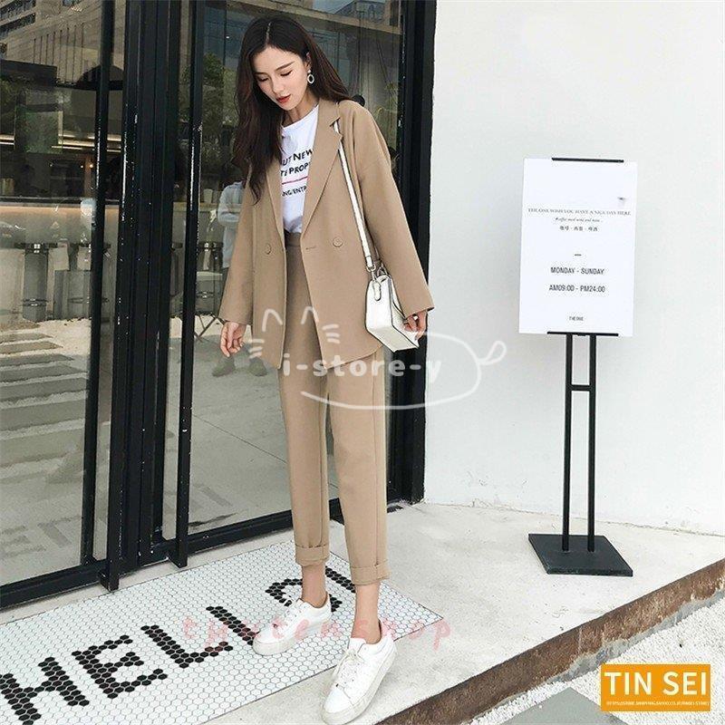 楽天最安値に挑戦 レディースパンツスーツセット代30代40代春夏物パンツスーツセット 通勤ol 事務服長袖大きいサイズスーツ オフィスビジネス 入学式 卒業式 カーキ パンツスーツ 商品到着後レビューを書く 問い合わせページ にご連絡頂ければ基本送料値引き