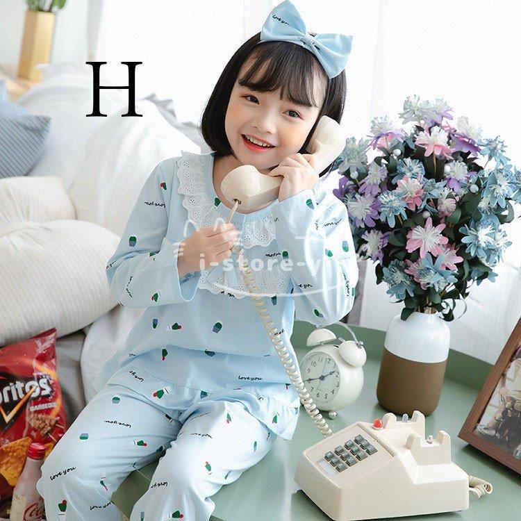 子供パジャマ 長袖 キッズパジャマ 女の子 ガールズルームウェア 綿ルームウェア こどもパジャマ ジュニア 薄手 夏 部屋着 寝巻き 12色 100 110 1 130 140cm Ls Tz あいストアヤフーショッピング店 通販 Yahoo ショッピング