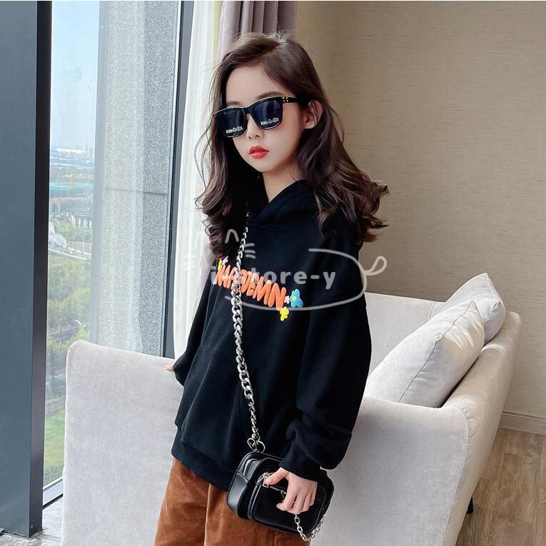 韓国子供服 女の子 トップス パーカー 防寒 裏起毛 キッズ ガールズ パーカー フード付き 長袖 子供用 パーカー 秋着 冬着 おしゃれ 可愛い 女児 通学着 普段着 Ls Tz あいストアヤフーショッピング店 通販 Yahoo ショッピング