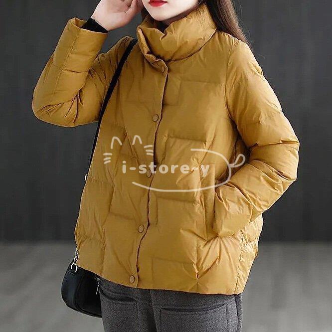 ダウンコート コート レディース ショット ダウンジャケット おしゃれ 30代 40代 50代 秋 通勤 カジュアル 冬 綿服 可愛い 5色 素晴らしい