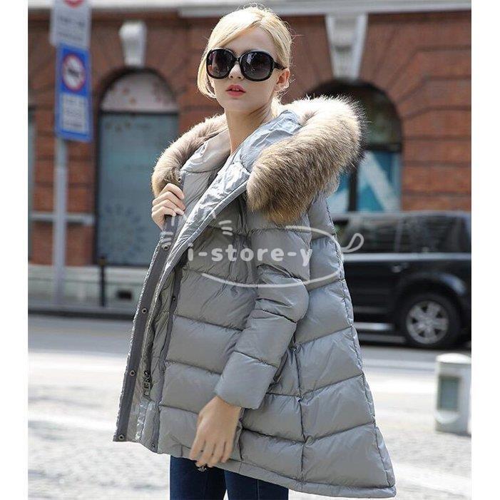 クリアランス大セール ダウンジャケット レディース ロング 可愛い リアルファー フード ダウンコート アウター ゆったり 大きいサイズ 冬 防寒服 着痩せ 代 30代 40代 50代 値段 免税 Www Pesticon Sg