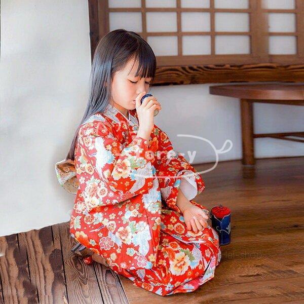 オンラインストアお値下 子供浴衣 浴衣セット キッズ浴衣 作り帯 女の子 和装 和服 子供 キッズ かわいい おしゃれ 夏祭り お祭り プレゼント ショッピング廉価 Ssl Daikyogo Or Jp