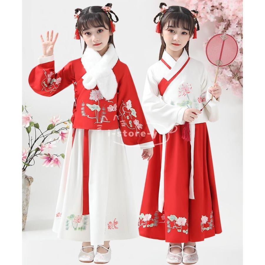中国古風 ワンピース チャイナドレス チャイナー服 子供服 漢服 中国古代衣装 撮影 唐装漢服 キッズ 中華服 女の子 かわいい 子供 Ls Ycf あいストアヤフーショッピング店 通販 Yahoo ショッピング