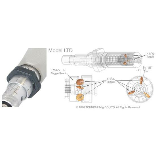 東日 LTD1000CN 非空転式 プリセット形 トルクドライバー 200-1000cN.m （2-10N.m) TOHNICHI/東日製作所｜i-tools｜02