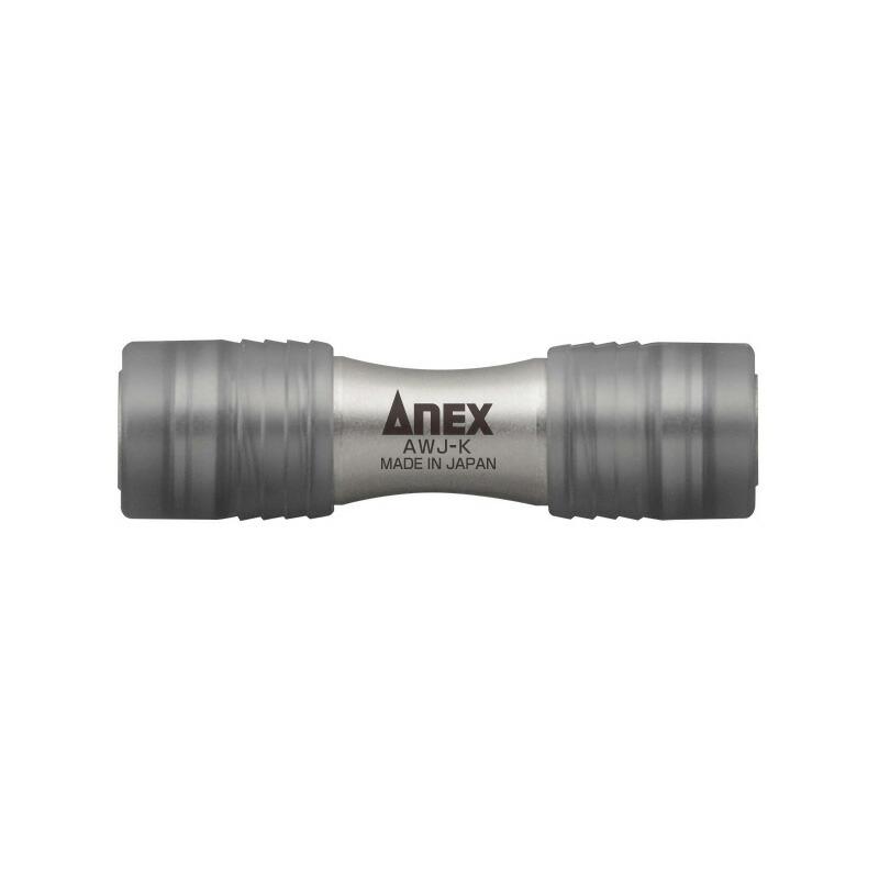 ANEX AWJ-K ダブルジョイント Black 六角軸対辺6.35mm X 全長50mm｜i-tools｜02