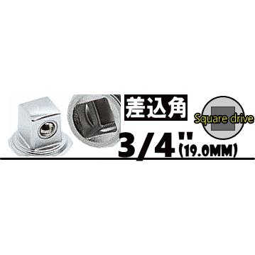 Ko-ken 16301M-32 3/4"sq. 薄肉 インパクト ロングソケット 32mm  コーケン / 山下工研｜i-tools｜02