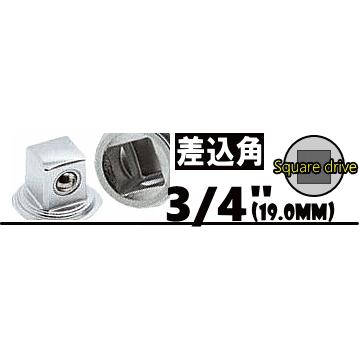 Ko-ken 16301M-33 3/4"sq. 薄肉 インパクト ロングソケット 33mm  コーケン / 山下工研｜i-tools｜02