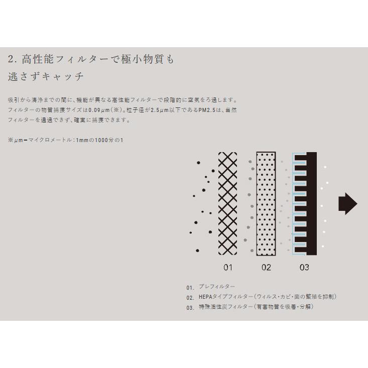 空気清浄機 カドー cado  26畳 AP-C320I　Wi-Fi接続｜i-top｜11