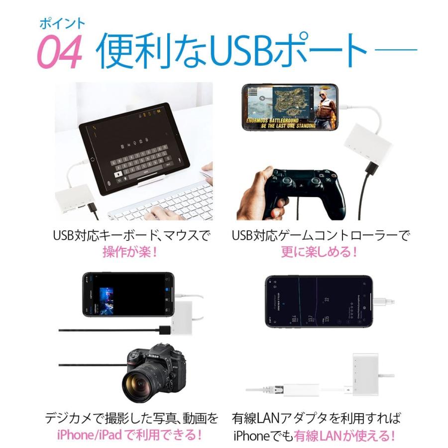 Iphone ミラーリング テレビに映す Hdmi Sdカードリーダー Usb データ移行 Lightning Sdカードリーダー Cardreader0402 I Trading 通販 Yahoo ショッピング
