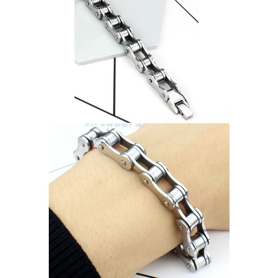 自転車チェーン ブレスレット メンズ レディース アクセサリー ファッション チェーンブレス Bracelet027 ユニコ 通販 Yahoo ショッピング