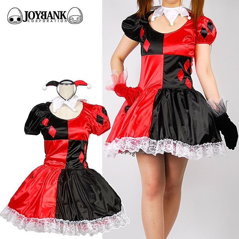ピエロワンピース ジョーカーピエロ コスチュームコスプレ 小悪魔 悪魔 魔女 コスプレ メイド ドレス ビスチェ 衣装 変装 仮装 ゴスロリ ワンピース ハロウィン Dro021 ユニコ 通販 Yahoo ショッピング