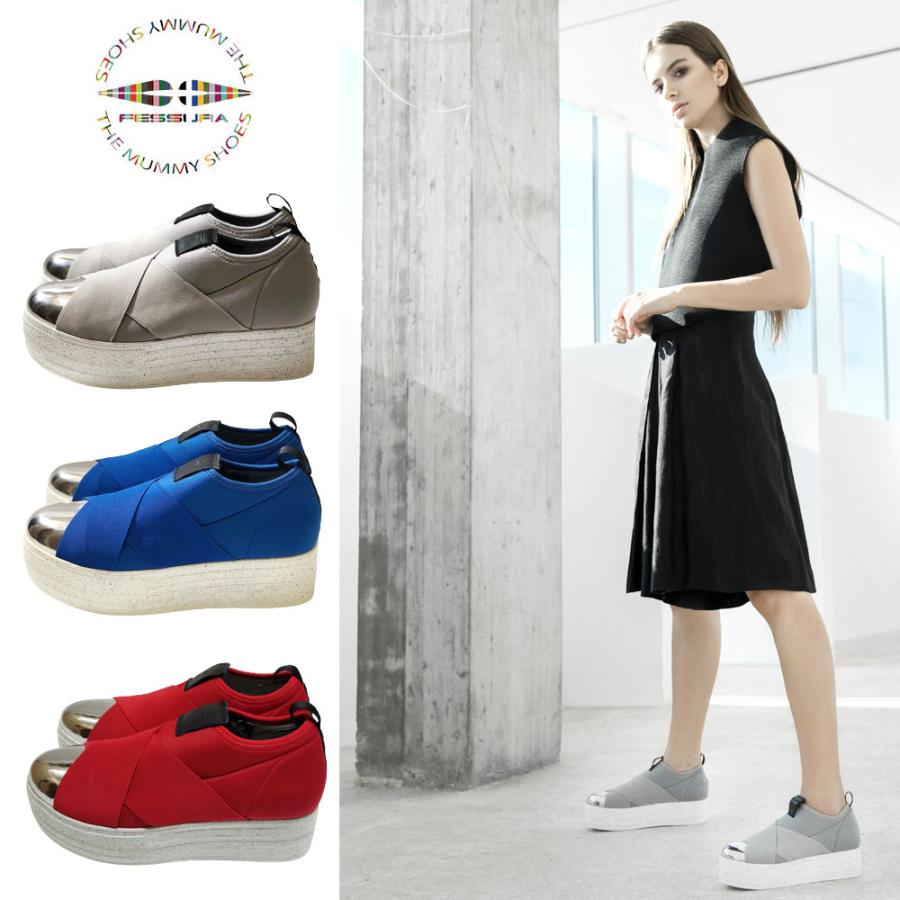 BUBBLE MIRROR 厚底 スニーカー フェスーラ イタリア ブランド