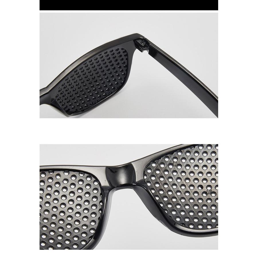 ピンホールメガネ 4種類セット 視力回復 近視 遠視 乱視 老眼