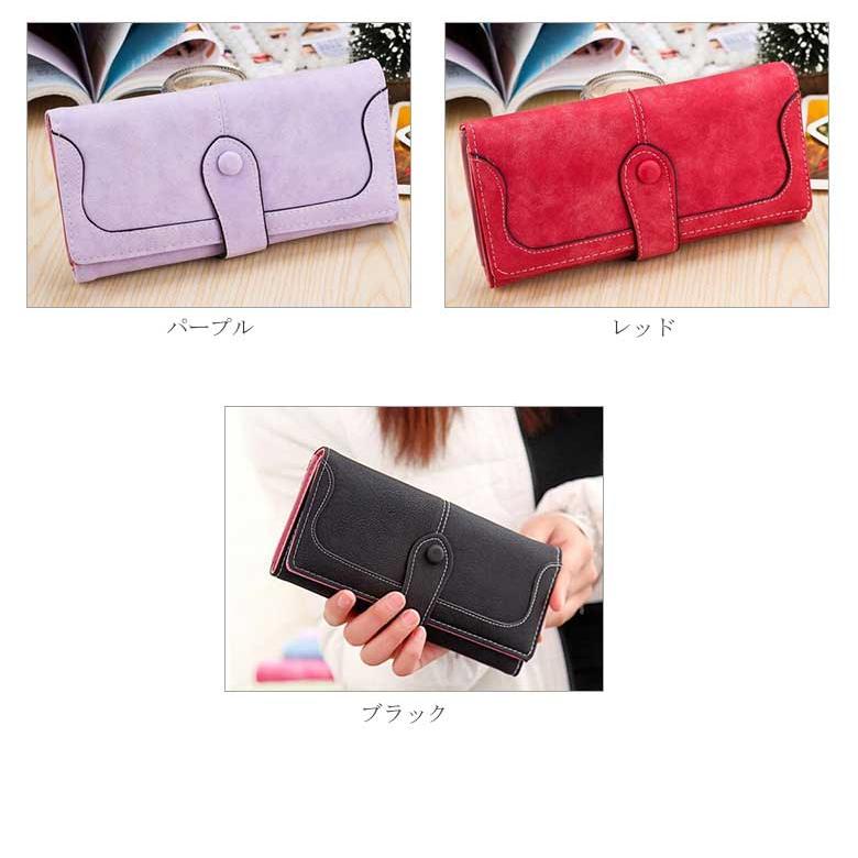 レディース 長財布 冬の ファッション トレンド ポンピング マルチ 
