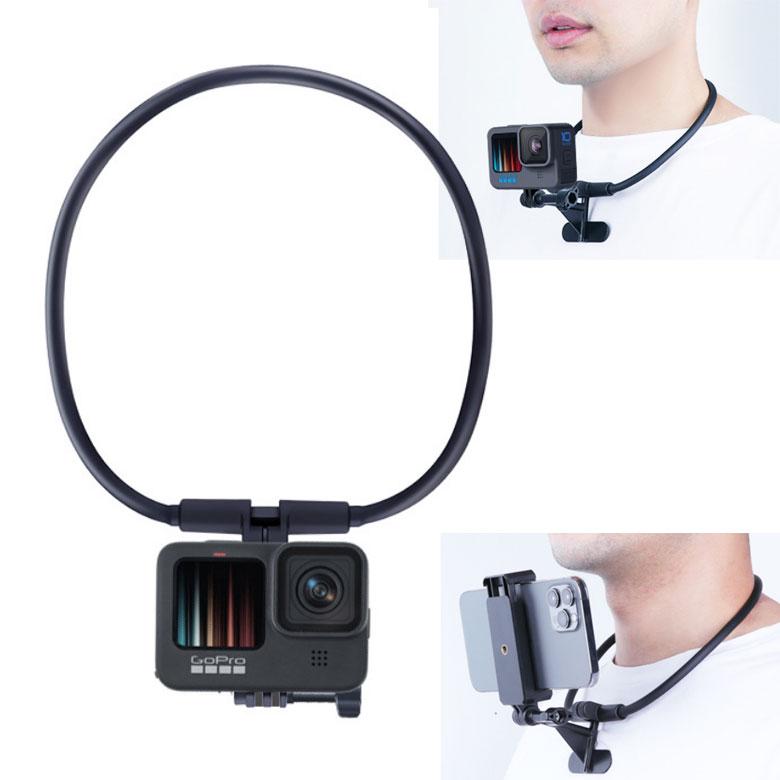 GoPro対応 ネックストラップ アクセサリー 首掛け マウント
