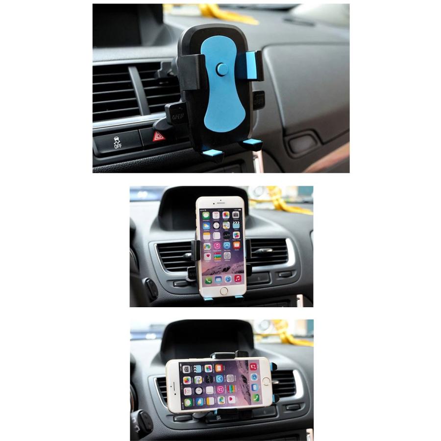 車載ホルダー Iphone エアコン吹き出し口 360度回転可能 スマホホルダー スマホスタンド 車 スマホ車載ホルダー スマートフォン Za804 ユニコ 通販 Yahoo ショッピング