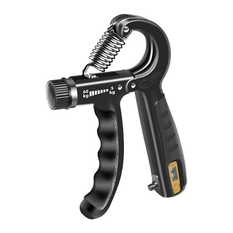 計数器付き ハンドグリップ トレーニング 5kg 〜 60kg 握力 リハビリ