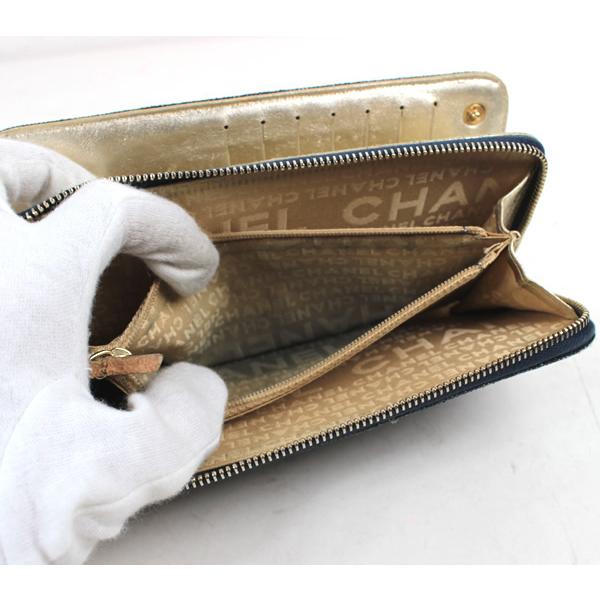 CHANEL シャネル ラウンドファスナー長財布 二つ折り財布 CHANEL CHANEL シャネル ラウンドファスナー長財布 二つ折り財布 CHANEL