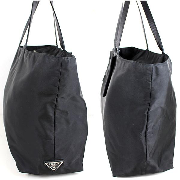 PRADA プラダ トートバッグ ハンドバッグ ナイロン 黒 ブラック