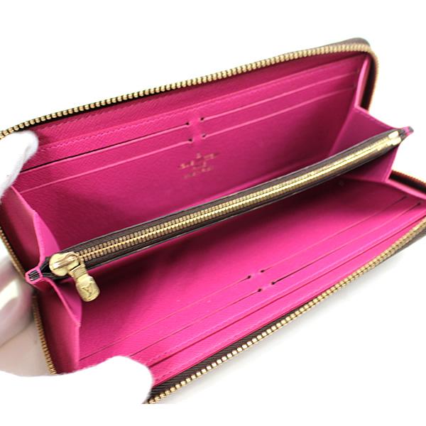 ルイヴィトン 長財布 ポルトフォイユ クレマンス モノグラム フラワー