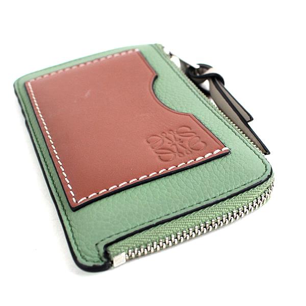 ロエベ コインケース 小銭入れ グリーン アマソナ LOEWE r420 : r420  