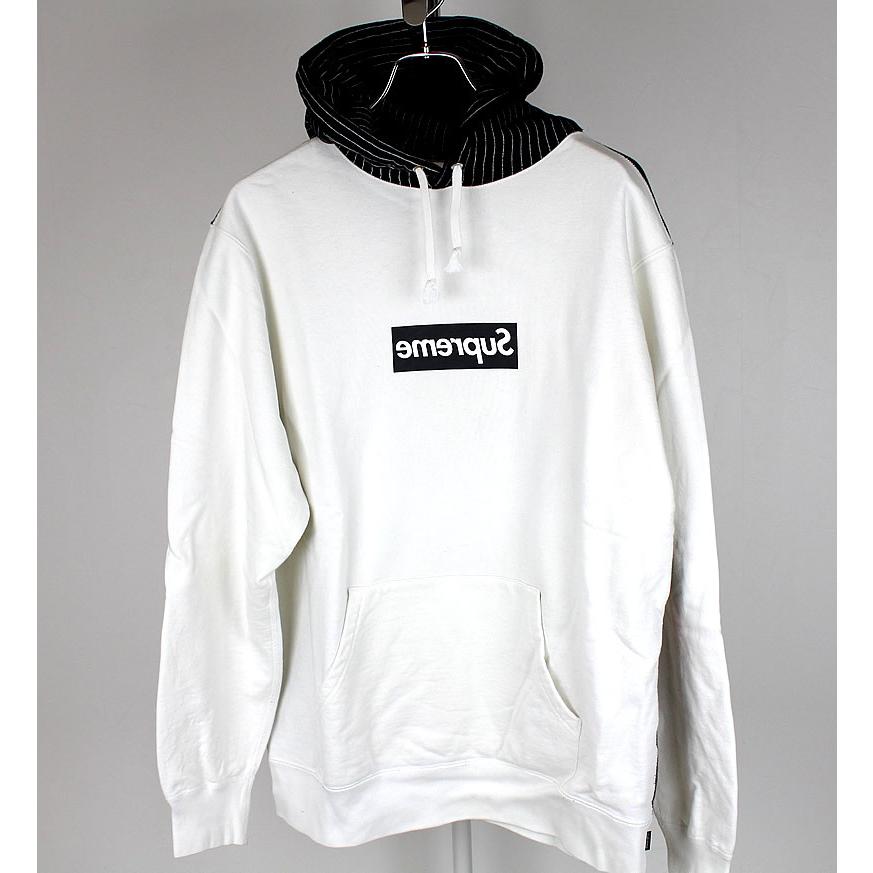 supremeとコムデギャルソンのコラボパーカー carlo.mx