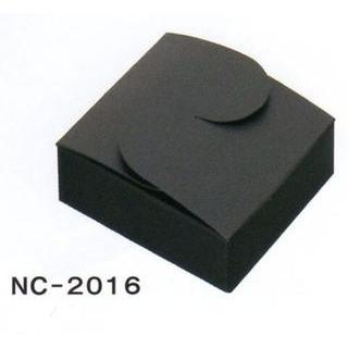 F12120 N.Cケース ブラック NC-2016（200枚） 88×88×23mm 茶グラシンは順次 白グラシンに変更 チョコレート箱 ギフトケース パッケージ中澤