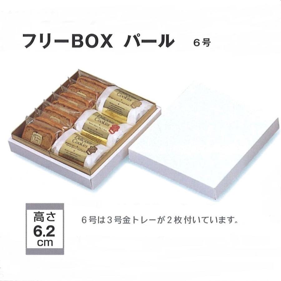 B30160 フリーBOXパール 6号（100枚） 188×172×62mm 詰め合わせ