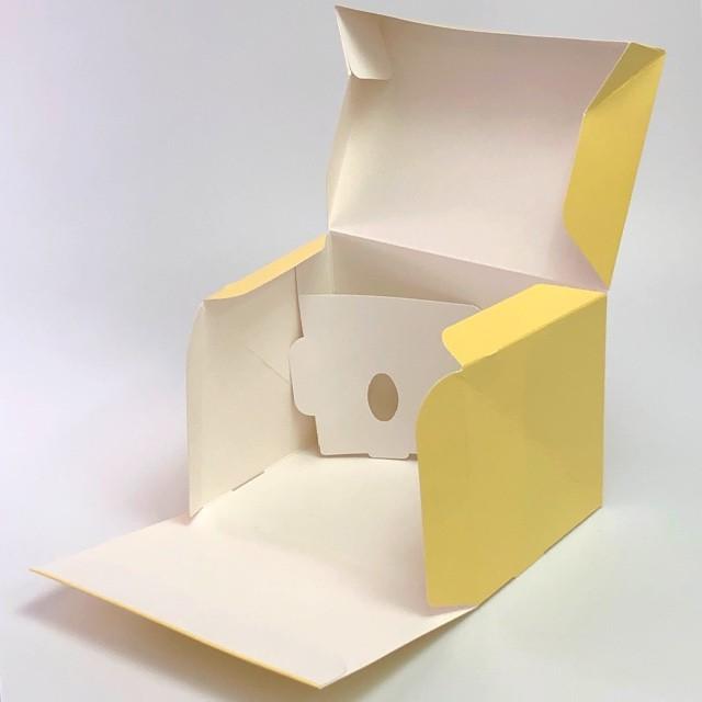 ケーキ箱 ｃｐ１０５ イエロー ３ ５ ５ 400枚 105 150 105mm 保冷剤スペース付 パッケージ中澤 06 包装資材販売のi Yota 通販 Yahoo ショッピング