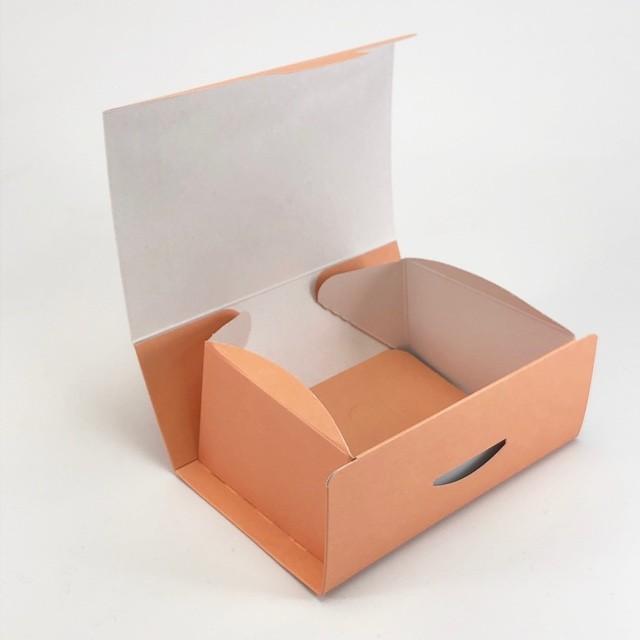 B12530 アーチ かき 4×6（200枚） 120×180×65(55)mm プチギフト箱 クッキーギフト箱 パッケージ中澤の画像
