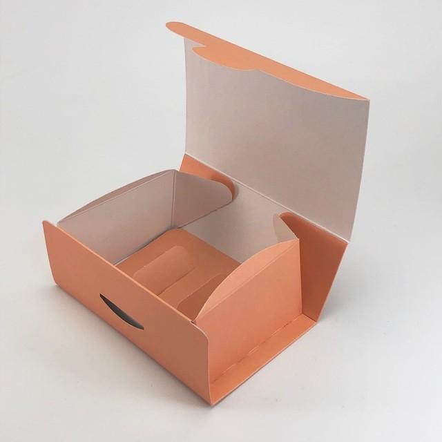 B12530 アーチ かき 4×6（200枚） 120×180×65(55)mm プチギフト箱 クッキーギフト箱 パッケージ中澤の画像