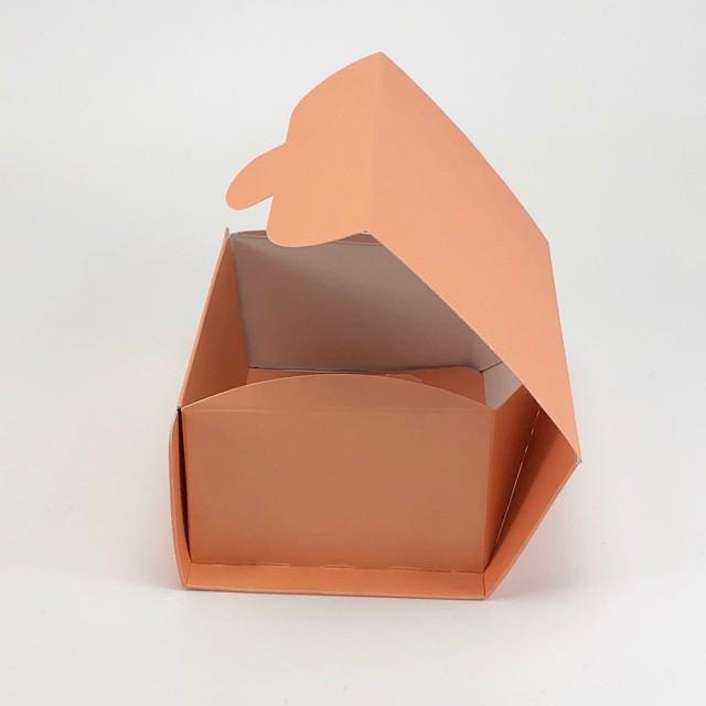 B12530 アーチ かき 4×6（200枚） 120×180×65(55)mm プチギフト箱 クッキーギフト箱 パッケージ中澤の画像