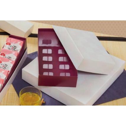 B15800 和香 あずき #553 (100枚) 283×68×55mm パッケージ中澤 和菓子