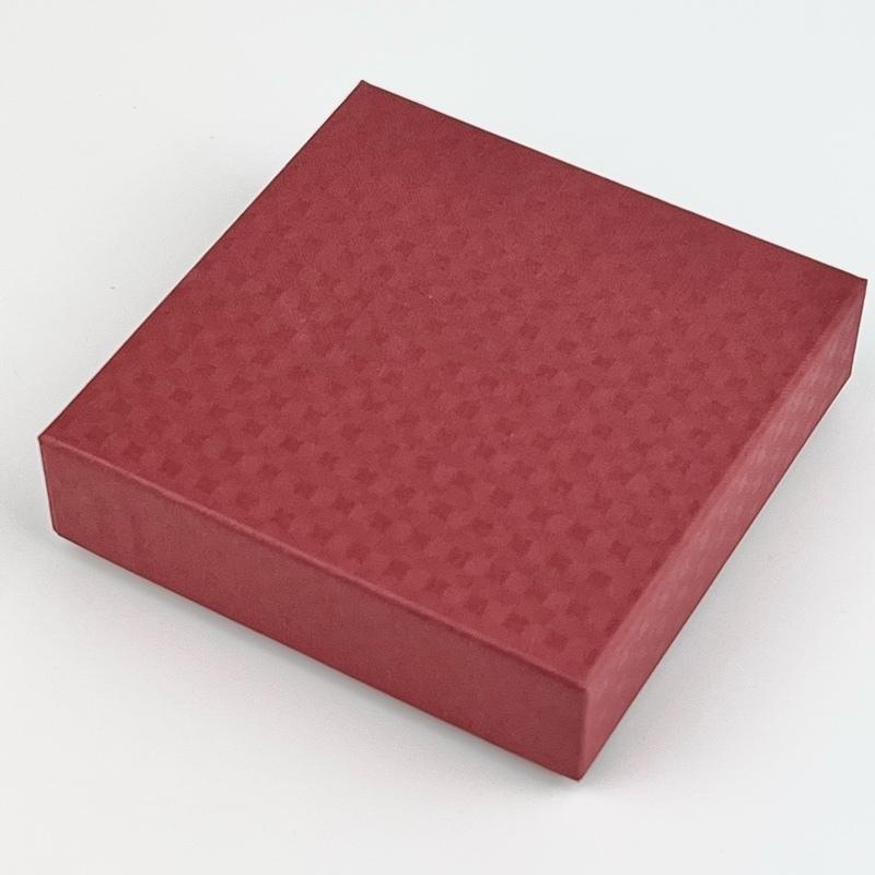 F32160 貼箱ドリーム 赤 6ケ用（30枚）チョコレート箱 77×115×20mm