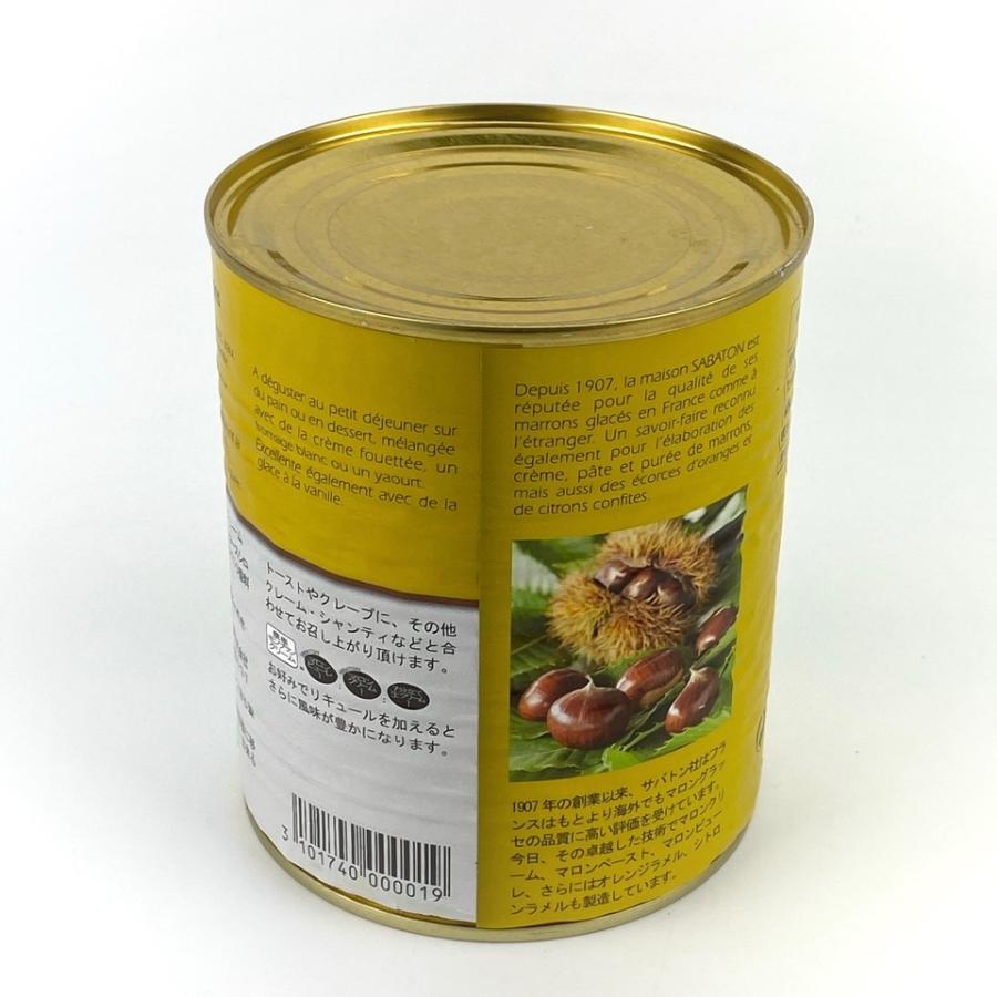 SABATON サバトン マロンクリーム （1kg×12缶）※輸入品のため外箱の破れや缶のへこみがある場合がありますが、品質には問題ありません。の画像