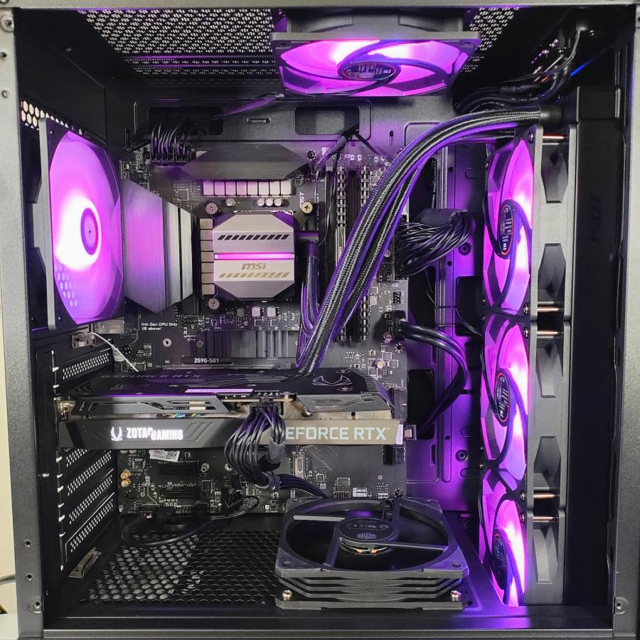 ゲーミングPC｜デスクトップ｜i7-11700K｜RTX3060Ti｜32GB｜SSD1TB+