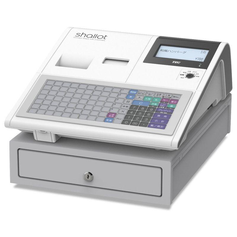 TEC 東芝テック Shallot FS-700 レジスター ピュアホワイト 41Q8DdLbn4L.jpg