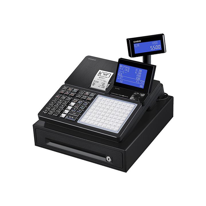 CASIO スマホ連動 インボイス対応レジスター カシオ 本体 SR-C550-EX 