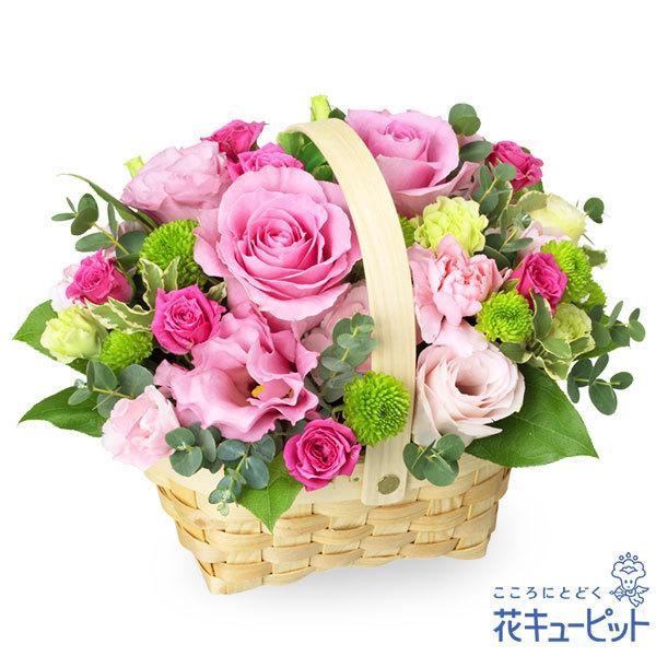 5月の誕生花 ピンクバラ お祝い 記念日 誕生日 お礼 プレゼント 花キューピット
