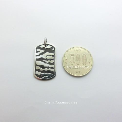 ゼブラプレートペンダント　シルバー925【受注生産商品】 |  | 02