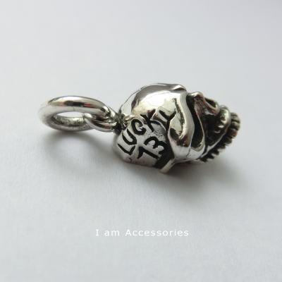 SKULL HEAD PENDANT SILVER925 CZ　/　スカルヘッドペンダント シルバー925 キュービックジルコニア【受注生産商品】 |  | 01