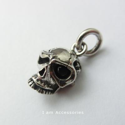 SKULL HEAD PENDANT SILVER925 CZ　/　スカルヘッドペンダント シルバー925 キュービックジルコニア【受注生産商品】 |  | 04