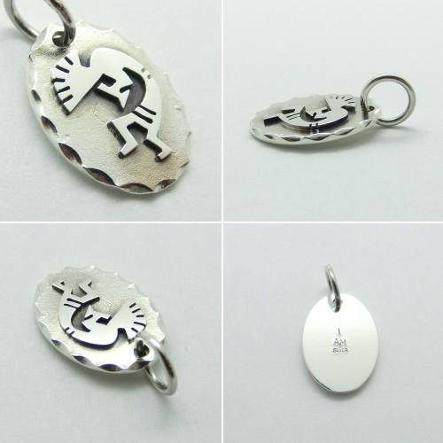 受注生産商品　小振りなココペリペンダント　いぶし有り　シルバー925 |  | 01