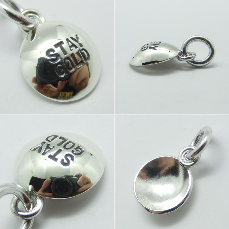受注生産商品　ハンドメイド　ちょい足しペンダント　STAY GOLD シルバー925 |  | 01