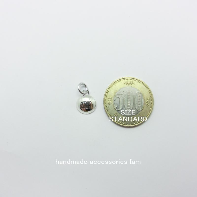 受注生産商品　ハンドメイド　ちょい足しペンダント　STAY GOLD シルバー925 |  | 02