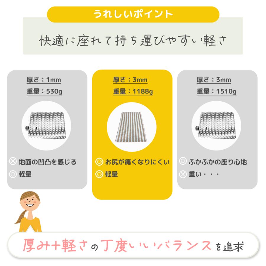 10日〜 500円OFFCP】レジャーシート 厚手 洗える ピクニックシート