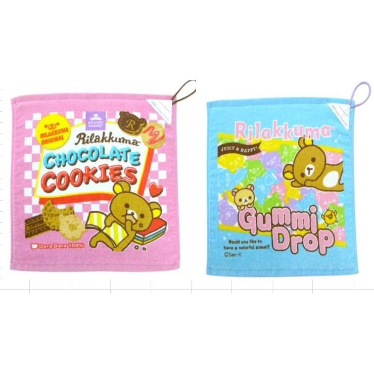 リラックマ ループタオル かわいい 新柄2枚セット ハンカチ お手拭 安い 使いやすい 1635 アイアンドラブ 通販 Yahoo ショッピング