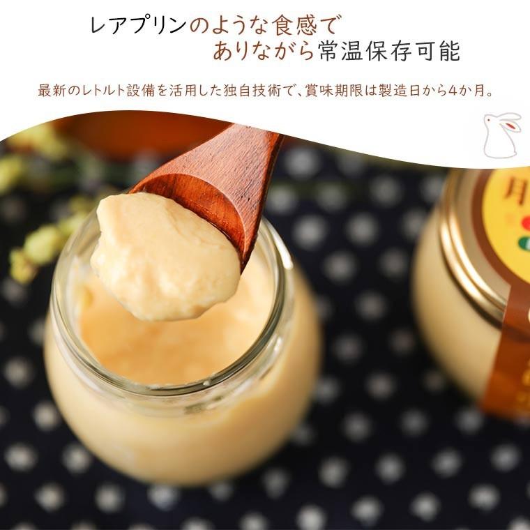 【ポイント5倍】 プリン 月色プリン プレーン＆会津山塩6個セット 送料無料 ギフト 贈答 常温 スイーツ 長持ち 日持ち 瓶 固め ふくしまプライド |  | 04