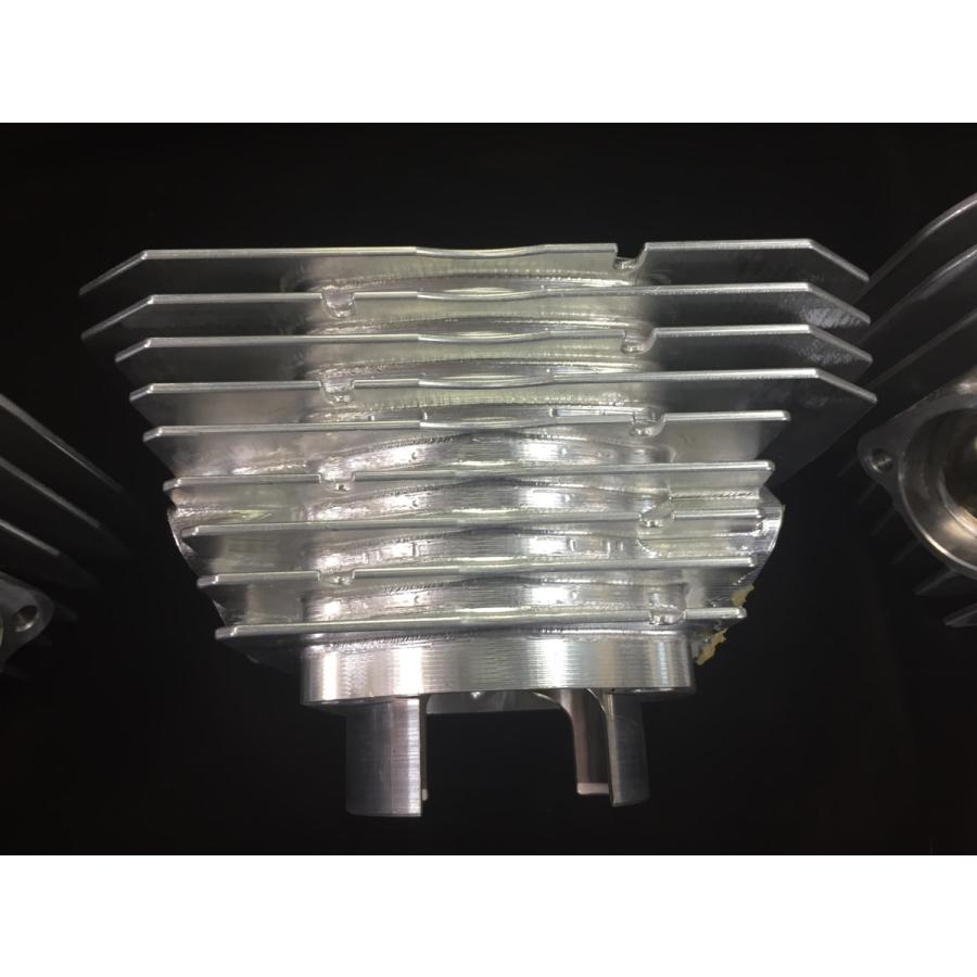 kawasaki H2　750ss　削り出しビレットシリンダー　ICBM(R)アルミメッキシリンダー受注申し込み。 |  | 01